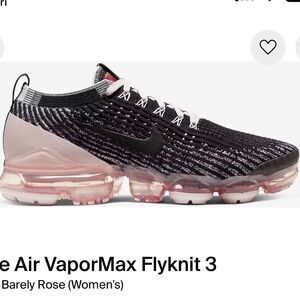 Nike Air VaporMax Flyknit 3 in Barely Rose